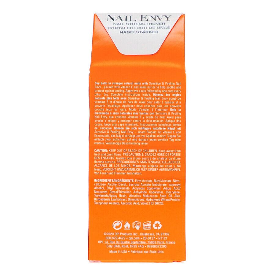 OPI Nail Envy Nail Strengthener For Sensitive & Peeling Nails Boxed 15ml