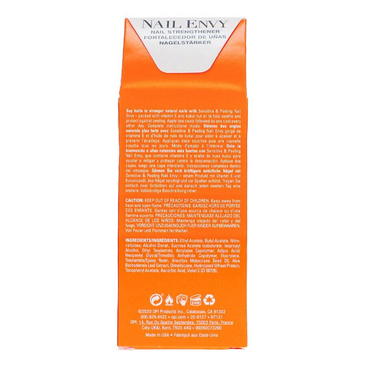 OPI Nail Envy Nail Strengthener For Sensitive & Peeling Nails Boxed 15ml