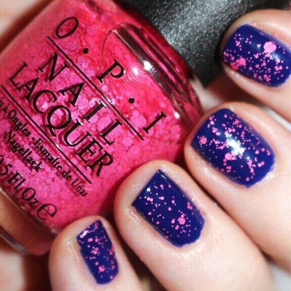 OPI On Pinks & Needles Pink Glitter Nail Polish