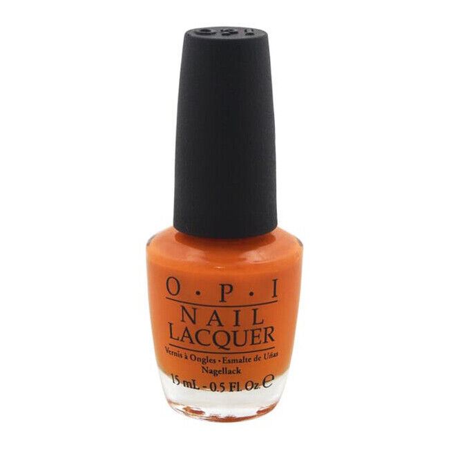 OPI Orange You Stylish Orange Creme Nail Polish From the OPI Coca Cola Collection. OPI Product Code NLC33