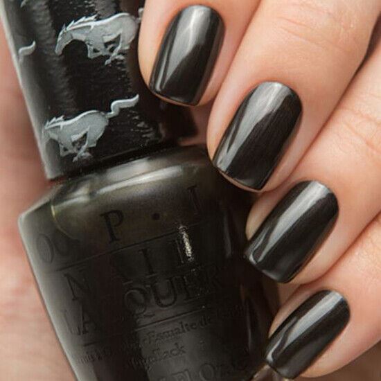 OPI Queen of the Road Dark Shimmer Nail Polish from the OPI x Ford Mustang Collection. OPI Product Code NLF70