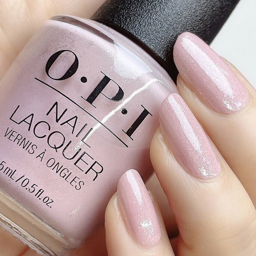 OPI Quest For Quartz Rose Quartz Pink Shimmer Nail Polish from the OPI x XBOX Collection