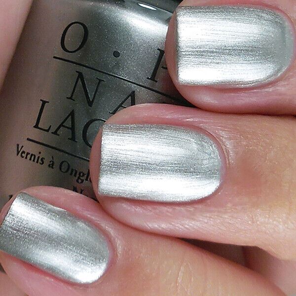 OPI Silver Canvas Nail Polish from the OPI Color Paints Collection