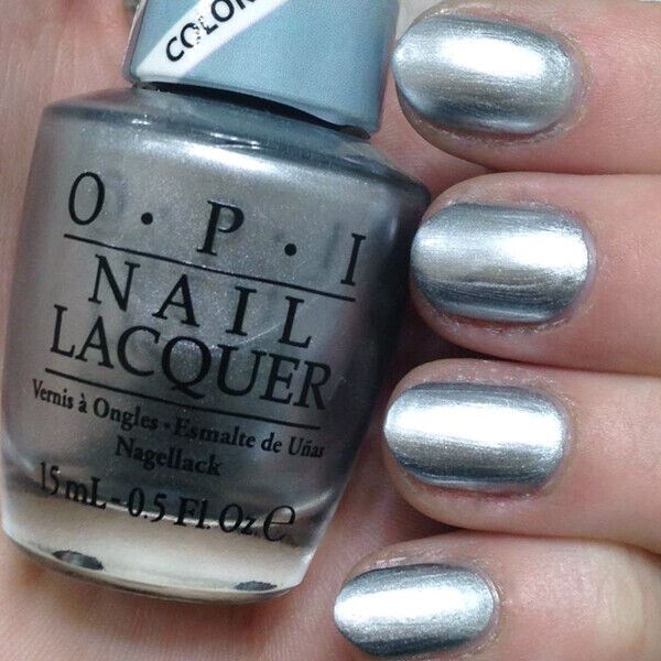 OPI Silver Canvas Nail Polish from the OPI Color Paints Collection