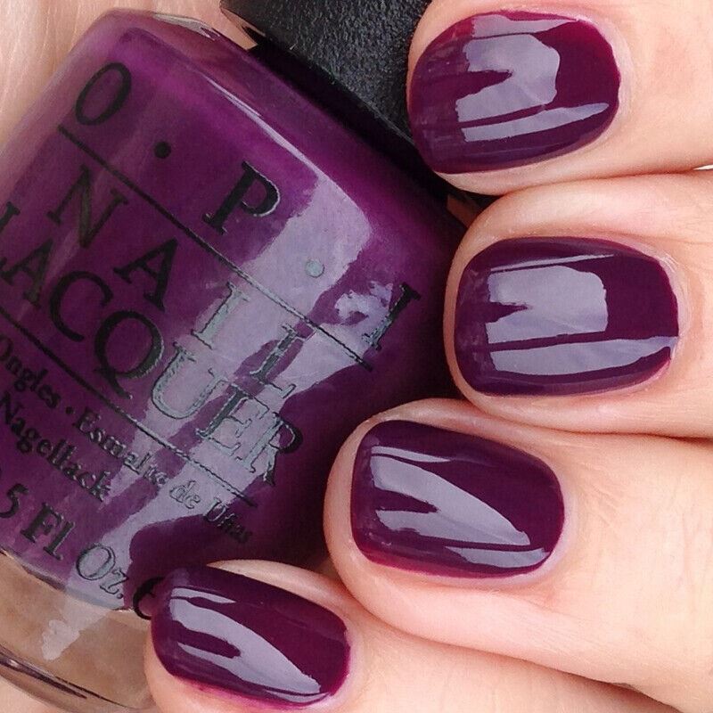 OPI Skating on Thin Iceland Purple Creme Nail Polish