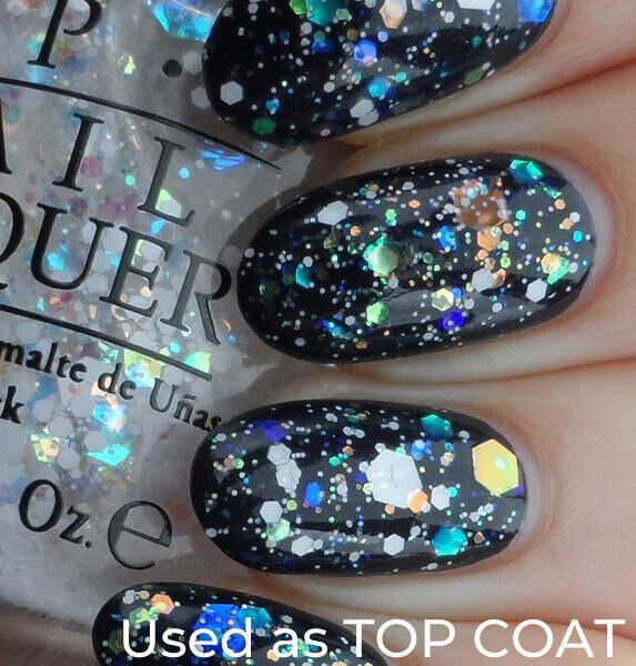 OPI Snow Globetrotter Glitter Nail Polish from the OPI x Gwen Stefani Holiday Collection 2014