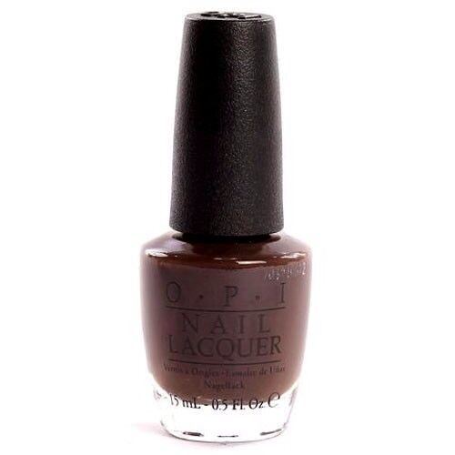 OPI Suzi Loves Cowboys Dark Brown Creme Nail Polish from the OPI Texas Collection. OPI Item Product Code NLT12