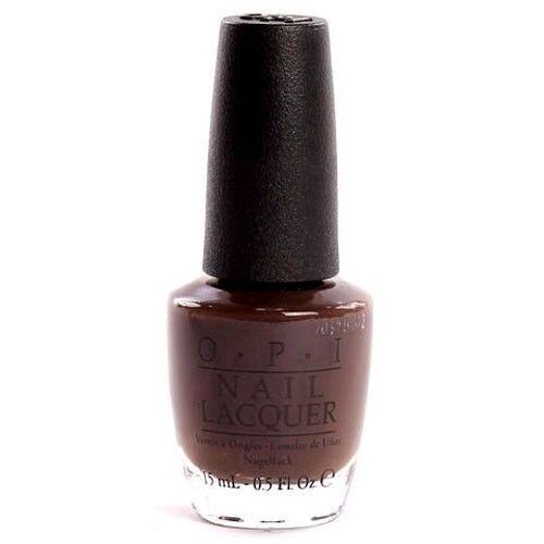 OPI Suzi Loves Cowboys Dark Brown Creme Nail Polish from the OPI Texas Collection