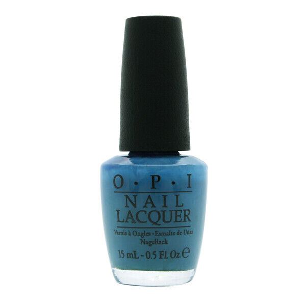 OPI Suzi Says Feng Shui Blue Creme Nail Polish from the OPI Hong Kong Collection. OPI Product Item Code NLH46