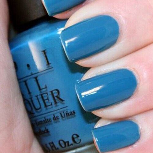 OPI Suzi Says Feng Shui Blue Creme Nail Polish from the OPI Hong Kong Collection