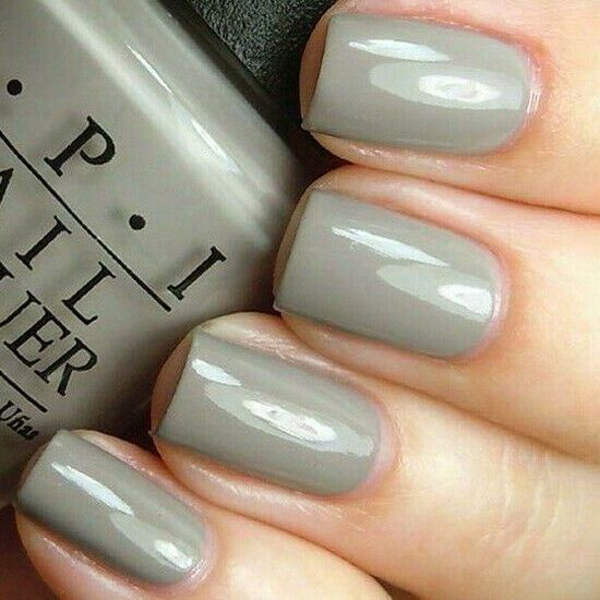 OPI Suzi Takes The Wheel Grey Creme Nail Polish from the OPI Touring America Collection 2011