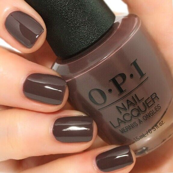 OPI That's What Friends Are Thor Brown Creme Nail Polish from the OPI Iceland Collection 2017