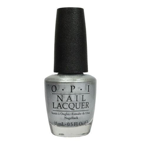 OPI This Gown Needs A Crown Silver Satin (Semi-Matte) Nail Polish from the OPI Miss Universe Collection