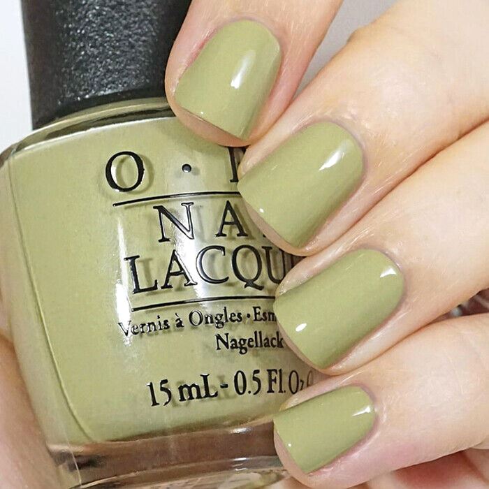 OPI This Isn't Greenland Light Sage/Moss Green Creme Nail Polish from the OPI Iceland Collection. OPI Item Product Code  NLI58