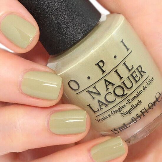 OPI This Isn't Greenland Light Sage/Moss Green Creme Nail Polish from the OPI Iceland Collection. OPI Item Product Code  NLI58