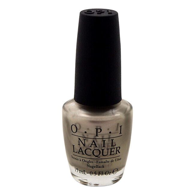 OPI This SIlver's Mine Silver Metallic Nail Polish from the SoftShades Collection