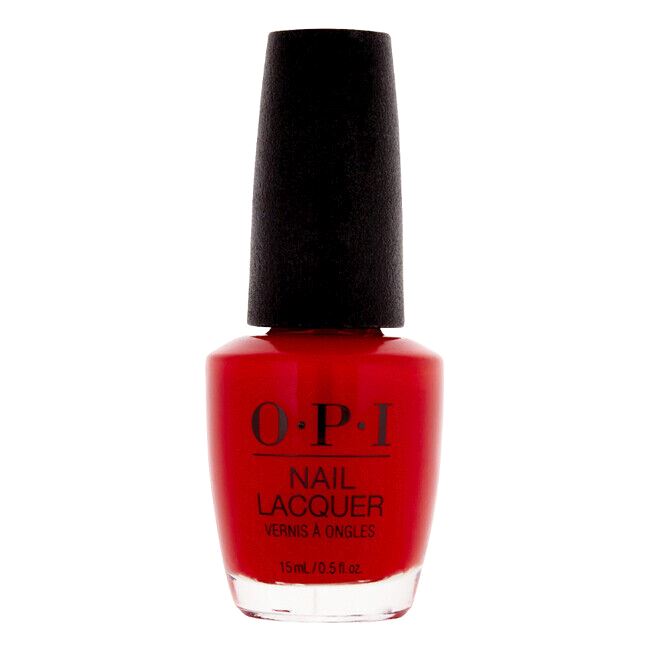 OPI To The Mouse House We Go! Red Jelly Nail Polish