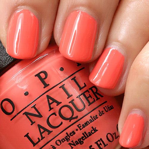 OPI Toucan Do It If You Try Coral Orange Creme Nail Polish from the OPI Brazil Collection