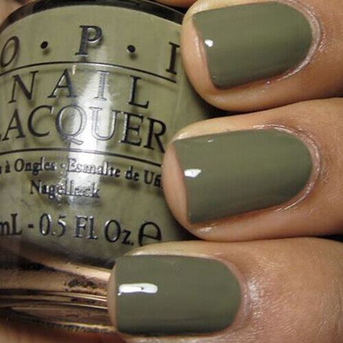 OPI Uh-Oh Roll Down The Window Green Creme Nail Polish from the OPI Touring America Collection