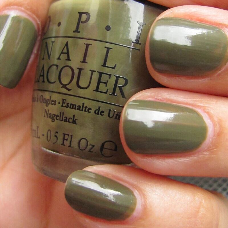 OPI Uh-Oh Roll Down The Window Green Creme Nail Polish from the OPI Touring America Collection