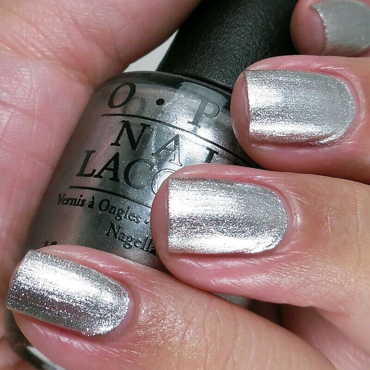 OPI Unfrost My Heart Silver Nail Polish from the OPI x Gwen Stefani Holiday Collection from 2014