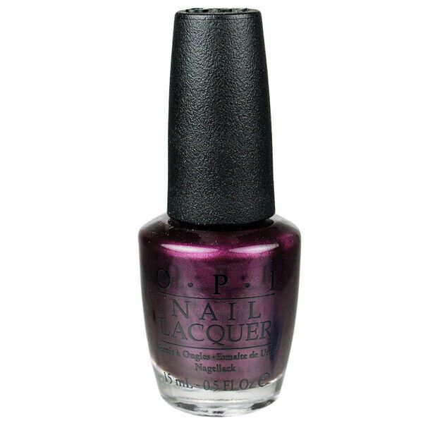 OPI Vampsterdam Dark Plum Purple Shimmer Nail Polish