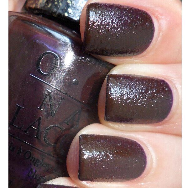 OPI Vesper Purple Plum Liquid Sand Nail Polish from the OPI Bond Girls Collection from 2013