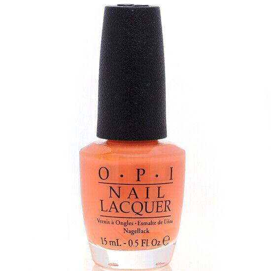 OPI Where Did Suzi's Man Go? Orange Creme Nail Polish from the Brazil Collection. OPI Item Product Code NLA66