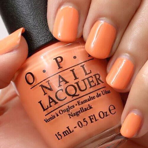OPI Where Did Suzi's Man Go? Orange Creme Nail Polish from the Brazil Collection. OPI Item Product Code NLA66