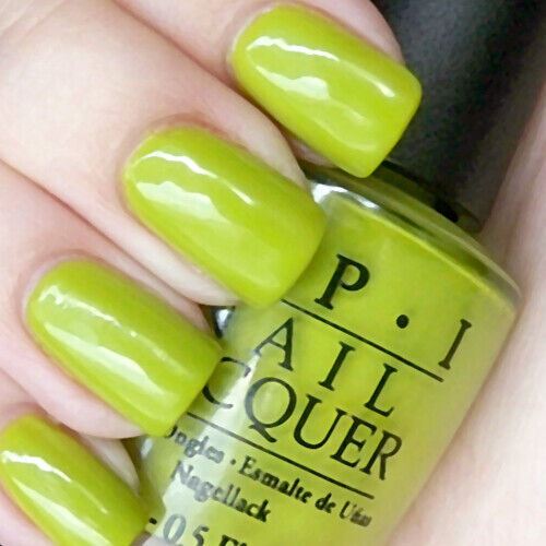 OPI Who The Shrek Are You? Green Creme Nail Polish