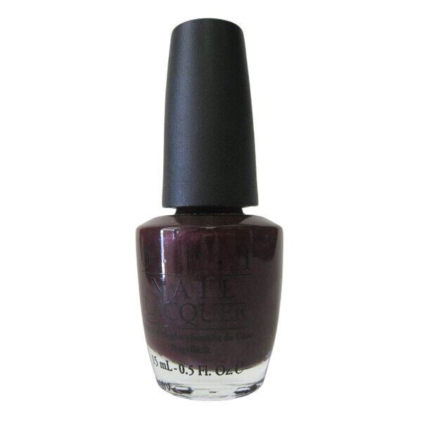 OPI Yes... I Can-Can! Dark Purple Shimmer Nail Polish. OPI Item Product Code NLF24